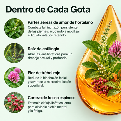 Drenaje linfático - Gotas naturales