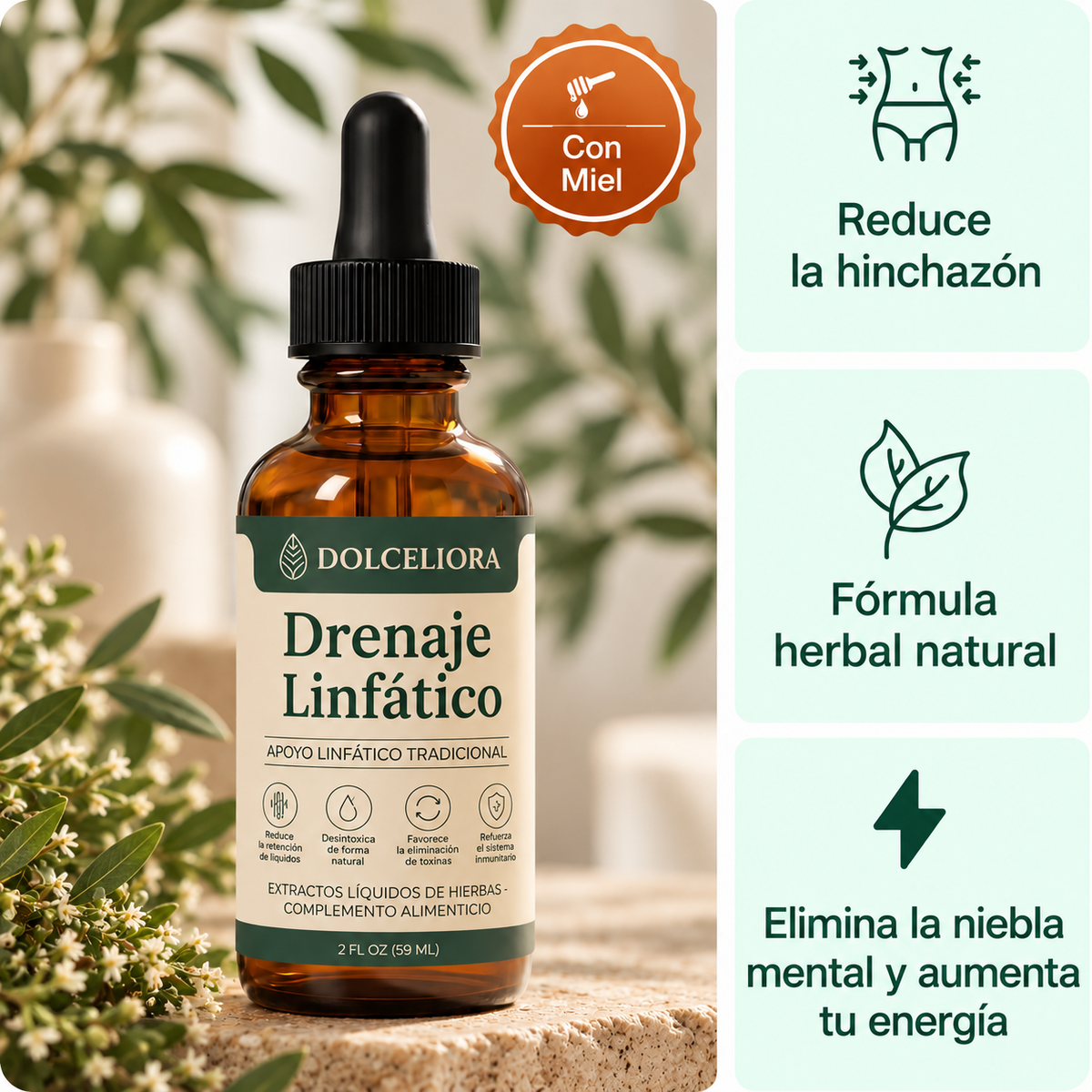 Drenaje linfático - Gotas naturales